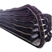 Gofrācijas sānu sienas konveijera lente